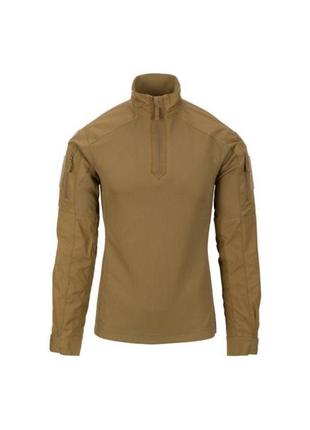 Тактична сорочка helikon mcdu combat shirt nyco ripstop coyote (bl-mcd-nr-11)