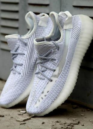 Женские кроссовки adidas yeezy boost 350 v2 static reflective(#адидас10 фото