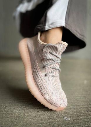 Женские кроссовки adidas yeezy 350 v2 "synth reflective"(преміум якість)#адидас