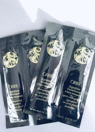 Oribe signature shampoo пробник шампуня та кондиціонера3 фото