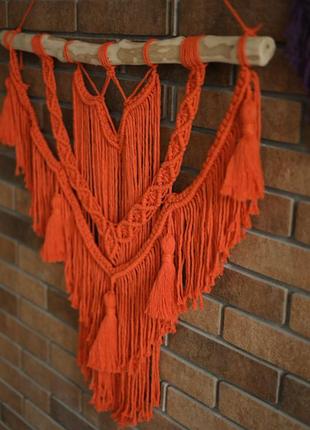 Панно макраме. макраме. декор на стіну. декор в дім.підвіска. бохо стиль. ручна робота.