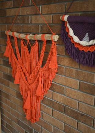 Панно макраме. макраме. декор на стіну. декор в дім.підвіска. бохо стиль. ручна робота.