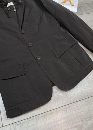 Оригінальна куртка moncler paul men's real down blazer jacket8 фото
