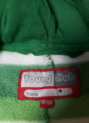 Young club швеція теплий флісовий комбінезон підчепа або демі хлопчику дівчинці 4-5-6 л 104-110-116см5 фото