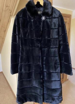 Шуба з стриженого мангуста