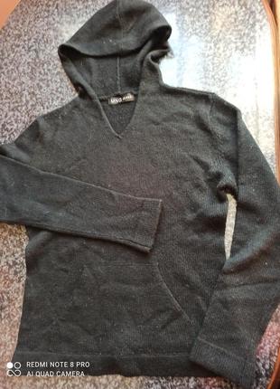 Шерстяная теплая кенгурушка mng jeans