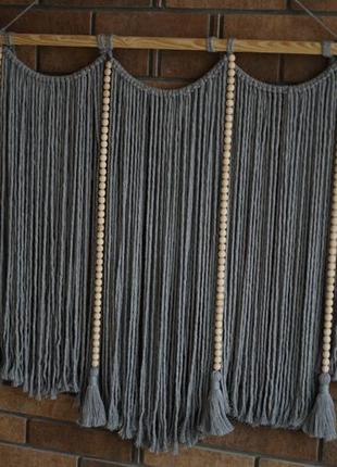 Панно макраме. макраме панно велике.декор га стіну.підвіска на стіну. бохо стиль. ручна робота.