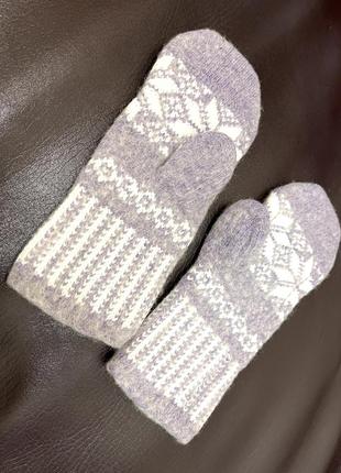Теплі рукавиці перчатки з карпат3 фото