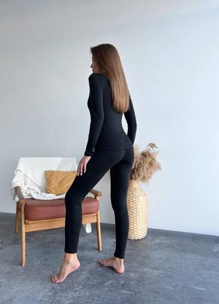 Якісна термобілизна жіноча на флісі тепла зимова флісова