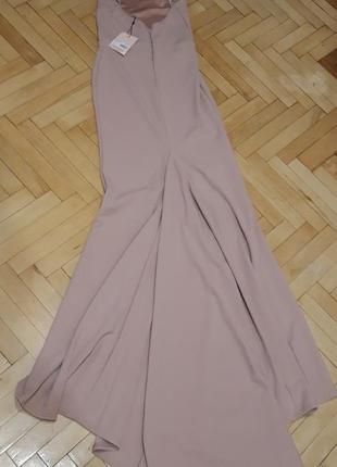 Шикарне плаття сукня зі шлейфом4 фото