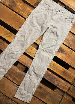 Мужские джинсы (штаны, брюки) levi’s 510 (левайс мрр идеал оригинал бежевые)