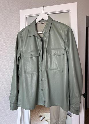 Рубашка з екошкіри