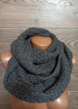 Шарф хомут снуд