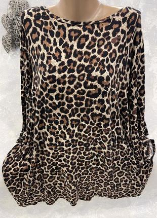 Трендовая трикотажная кофточка тигра