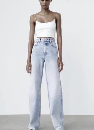Джинсы клеш zara