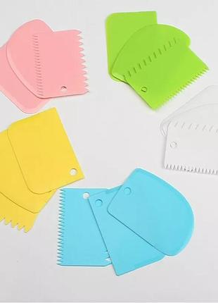 Набір шпателів ( ножів) кондитерських 3 штуки набір