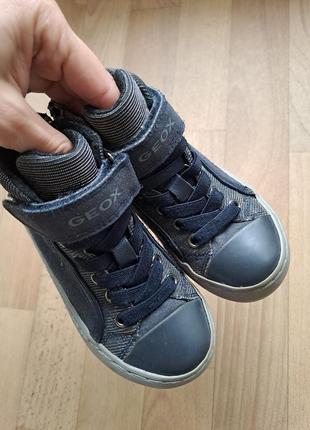 Сині черевики geox на дівчинку, 26 розмір3 фото