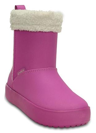 Зимние сапоги crocs colorlite р. j3, j4. оригинал