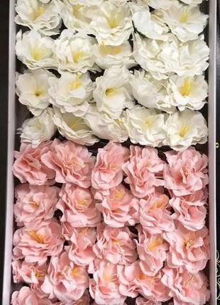 Мильні камелії (мікс № 149) для створення розкішних нев'янучий букетів і композицій з мила