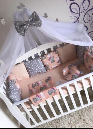 Бортики в кроватку