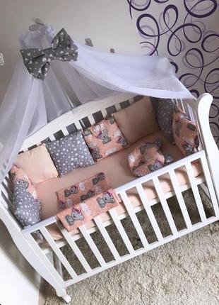 Бортики в кроватку