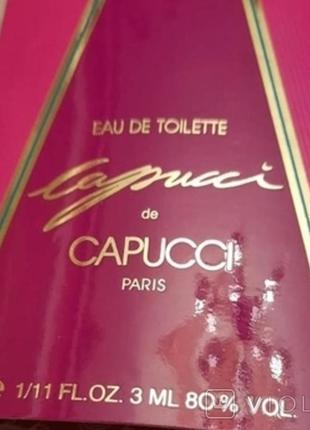 Миниатюра roberto capucci capucci de capucci, 3 ml