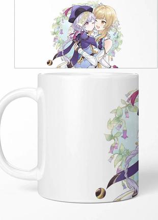 Кружка аниме «genshin impact. геншин». аниме чашка