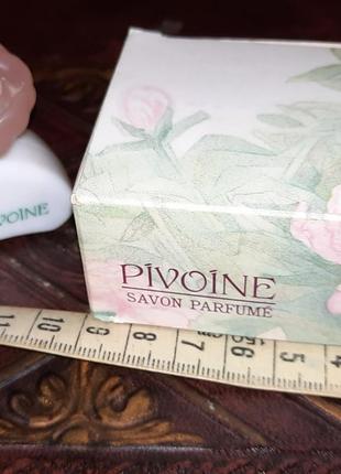 Pivoine by yves rocher perfume vintage miniature .25oz/7.5ml edt + мыло 75 гр, винтаж, очень редкое