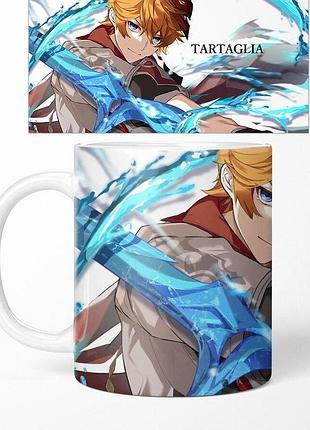 Кружка аниме «genshin impact. геншин». аниме чашка