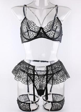 Сексуальний комплект спідньої білизни, еротична спідня білизна. красива жіноча...