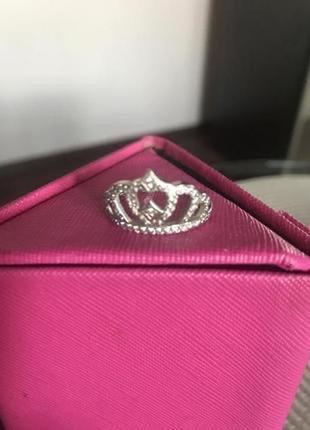 Гарний перстень  з фіанітами срібло 925