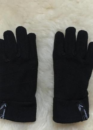 Демисезонные флисовые перчатки на 3-4 годика