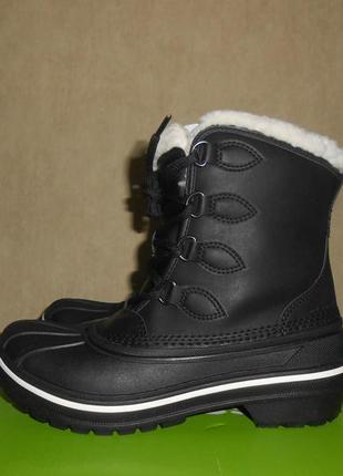 Зимние ботинки crocs р. us5-23см. оригинал2 фото
