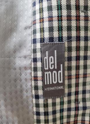 Винтажный шерсть +шелк пиджак блейзер delmod германия4 фото