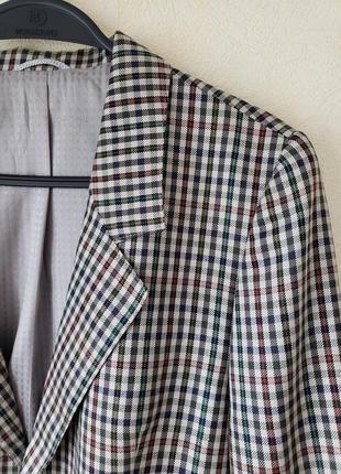 Винтажный шерсть +шелк пиджак блейзер delmod германия8 фото