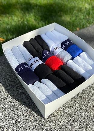 Бокс 5 шт трусов tommy hilfiger + 18 пар носков