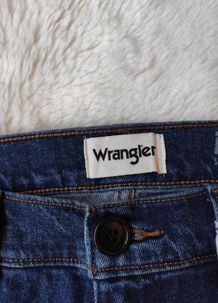 Синие плотные мужские джинсы слим высокая талия женские джинсы унисекс wrangler larston5 фото