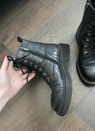 Сапоги черные ботинки боты ботильоны ботинок ботинки6 фото