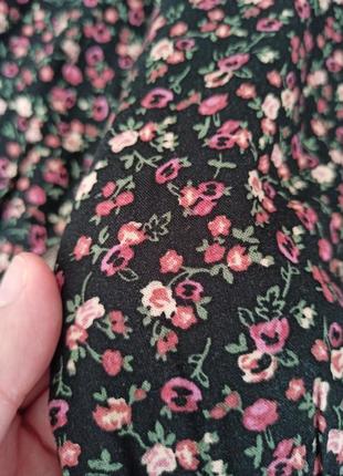 Блуза в квітковий принт5 фото