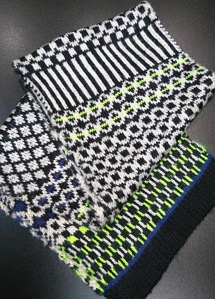 Люксовый шарф палантин ирландского бренда cedar wood state! унисекс! 166х26 см!