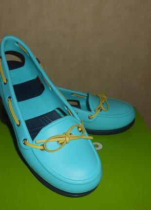 Топсайдери Crocband crocs beach р. w5 і w11 см. оригінал