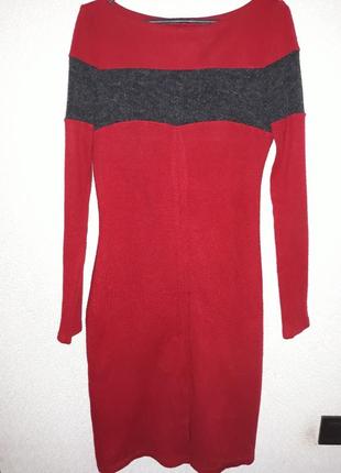 Теплое и яркое красное платье от тм marmelad2 фото