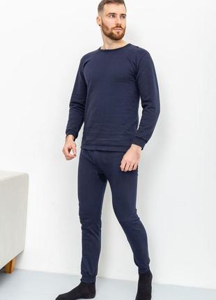 Знову є!!! термобілизна бавовна 100% чоловіча синя та чорна комплект l m xl xxl xxxl