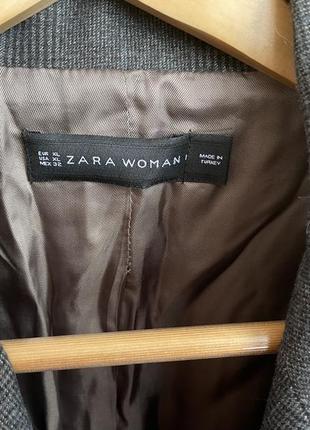Піджак zara  xl картатий