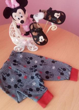 Штанишки малышам, новорожденным mickey mouse (disney baby at primark)