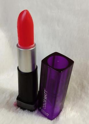 Maxi color color matt lipstick. помада для губ, №09 сонячний корал.