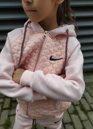 Костюм утеплений для дівчаток nike