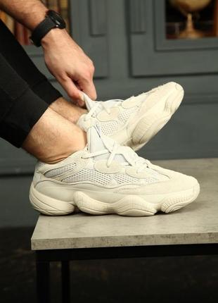 Женские кроссовки adidas yeezy 500 "blush " (топ качество) #адидас