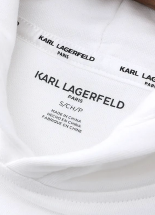 Пуловер karl lagerfeld з бавовною 8