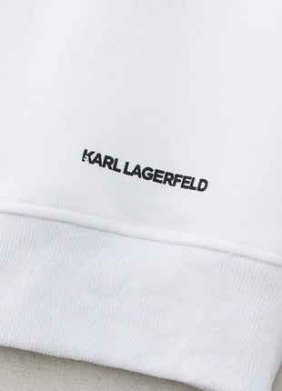 Пуловер karl lagerfeld з бавовною10 фото